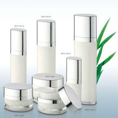 Un buen precio. Cuidado personal Cosmético Botella de acrílico Jar Para la crema de cuidado de la piel en el entorno industrial en línea