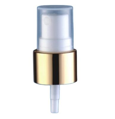 Un buen precio. 18/410 20/410 24/410 Bombilla de pulverización de color oro / plata para botellas de plástico en línea
