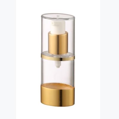 Un buen precio. Botellas sin aire de forma ovalada de 98 mm de altura de 20 ml para otras aplicaciones cosméticas en línea