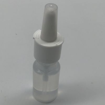 Un buen precio. Botella de pulverización nasal vacía de cilindro redondo de 20 ml de PP para pulverización de la bomba y la garganta en línea