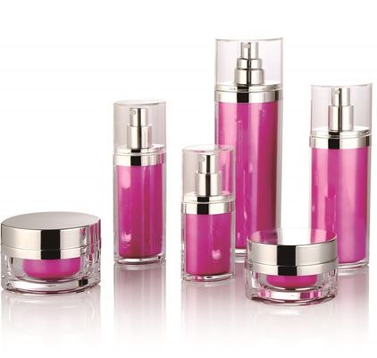 Un buen precio. Tarro cosmético acrílico de 30g 50g para envasado de maquillaje, tipo de sellado, pulverizador de bomba en línea