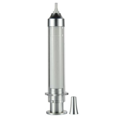 Un buen precio. Color personalizado 10 ml Flasca sin aire de jeringa para envases de cremas cosméticas para el cuidado de la piel en línea