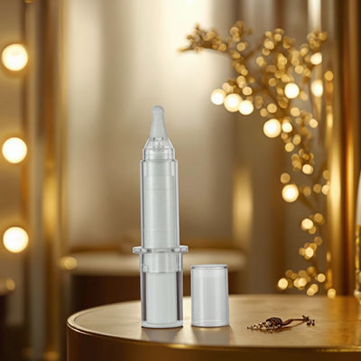 Buen precio Botella de jeringa cosmética sin aire de 10 ml, 15 ml y 20 ml para crema para ojos en línea